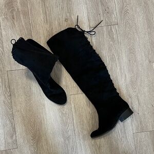 Black Knee-High Women's Boots
